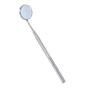 Lomubue Stainless Steel Dental Mouth Mirror Teeth Cleaning Inspection Magnifying Tool